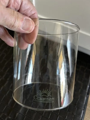 Coleman GREEN SUNRISE Pyrex USA Glass Globe Vintage Lantern 220 228 - Image 1 of 2