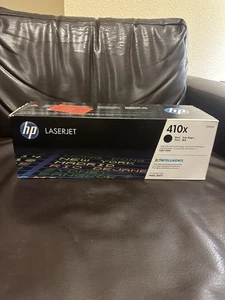 HP Laserjet CF410X 410X Black High Yield Toner Ink Cartridge - NEW - Picture 1 of 4