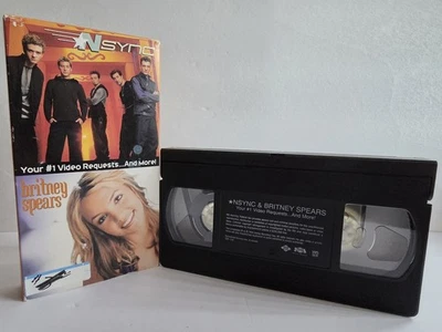 *N Sync & Britney Spears: Your #1 Video Requests... And More! VHS 2000 Foto 1 de 2