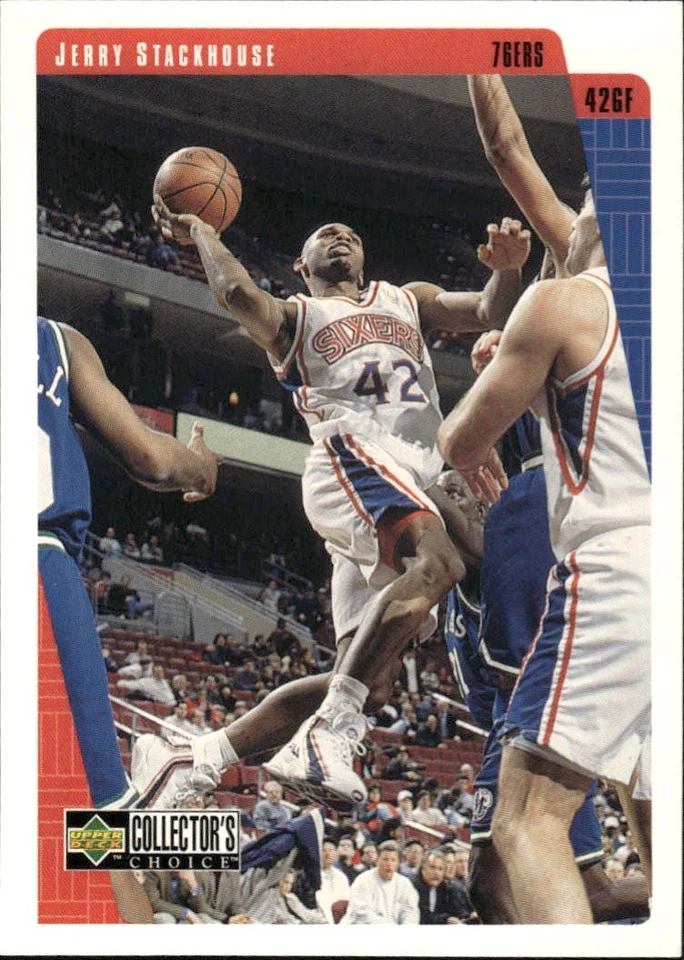 1997-98 Collector's Choice #102 Jerry Stackhouse [GOATCARDS] - Image 1 of 2