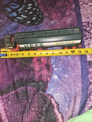 Camión de juguete original Hess 1977 vintage gasolina combustible aceite cisterna sin caja Foto 1 de 4