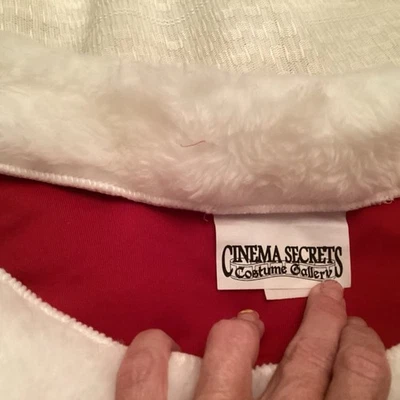 Galeria de fantasias Cinema Secrets vestido e chapéu de Papai Noel vintage G - Imagem 1 de 4
