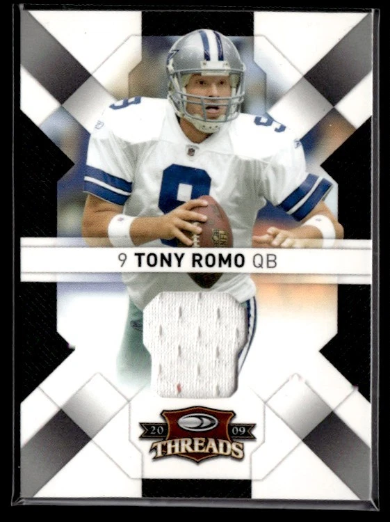 2009 Donruss Threads Tony Romo 234/250 Cowboys #28 - Image 1 of 2