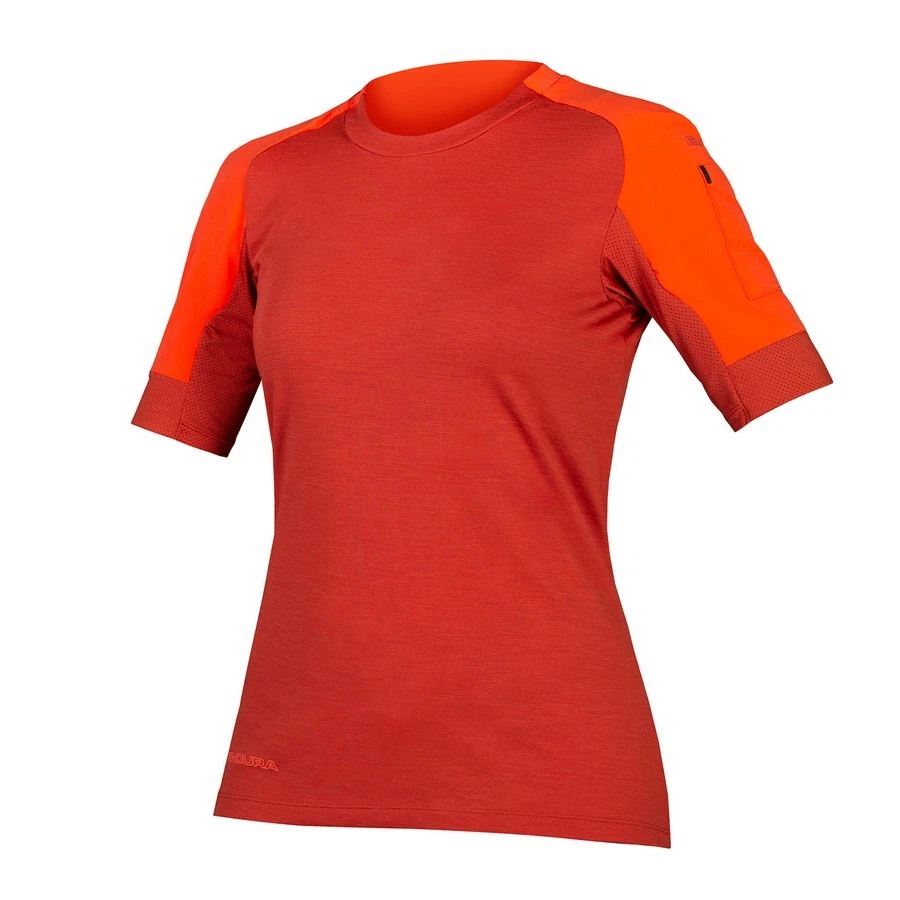 maglia a manica corta gv500 s/s jersey donna cayenne Endura ciclismo - Immagine 1 di 1