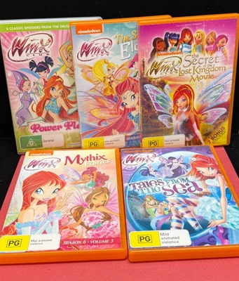 ☆ Winx Club ☆ Mixed Movies & Episodes - Used DVD Lot - image 1 of 4