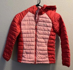 Columbia Jacket Youth Red & Pink Omni-Heat Insulated Puffer Jacket Size S (7/8) - Picture 1 of 8