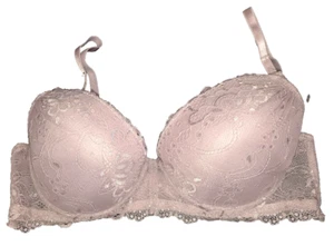 Sujetador push-up Jessica Simpson con aros de encaje - Rubor - Talla 36C - Imagen 1 de 6