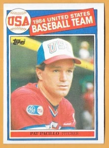 PAT PACILLO TEAM EE. UU. #402 - TOPPS CASI NUEVO- COMO NUEVO 1985 - Imagen 1 de 2