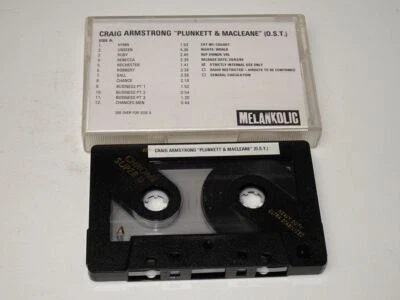 Craig Armstrong:   Plunkett & Macleane   orig UK  PROMO PRE RELEASE   Cassette - Image 1 of 2