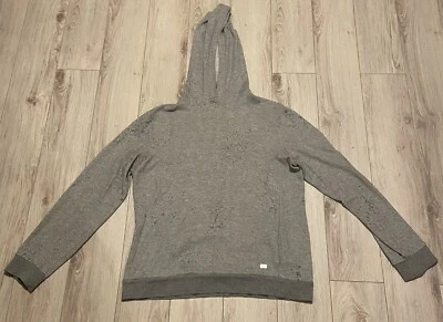 Armani Exchange Hoodie Extra Large Gray Long Sleeve Sweater Xl - Image 1 of 4