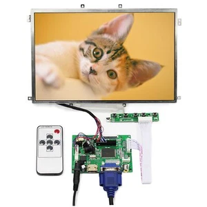 HD VGA 2AV LCD driver board 10.1inch HSD101PWW1 A 1280x800 lcd panel - Afbeelding 1 van 5