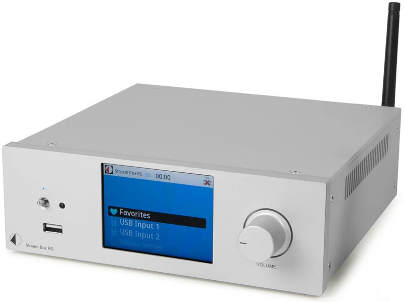 Pro-Ject  Stream Box RS Audio Streamer DAC Serie Box Design RS - silver - NEW!! - Immagine 1 di 1
