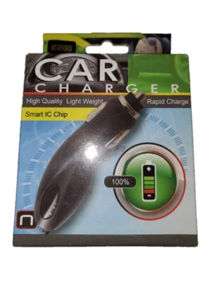 Cargador rápido de coche con chip IC inteligente accesorio ligero de coche para teléfono Android Foto 1 de 3