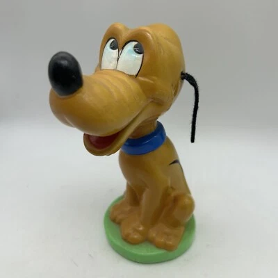 BONECA RARA VINTAGE DÉCADA DE 1960 WALT DISNEY PRODUCTIONS PLUTO BOBBLE HEAD JAPÃO - Imagem 1 de 4
