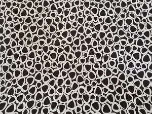 Kravet black/white geometric upholstery indoor/outdoor fabric 59" 4yds BTY - Picture 1 of 11