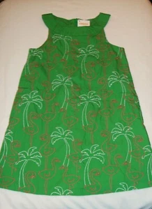 Gymboree Palm Beach Paradise embroidered green palm tree dress NWT 5  - Picture 1 of 2