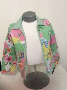Alfred Dunner 8P Reversible Summer Jacket Kiwi NWT - Picture 1 of 7