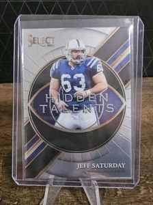 2021 Select Hidden Talents #22 Jeff Saturday Colts - Picture 1 of 2