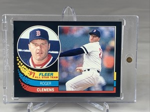 Roger Clemens 1991 Fleer All-Star Team Best MLB SP Card #10 Boston Red Sox