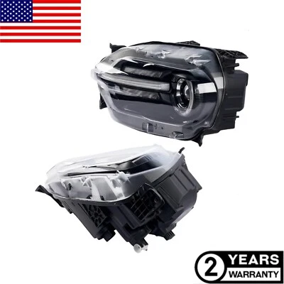 For 2021-2024 Ford Bronco Sport Set of 2 L&R Headlights w/LED Signature Lighting - Image 1 of 4