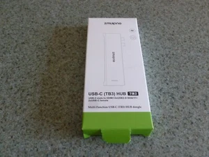 ZMUIPNG USB-C (TB3) HUB (7 IN 2) Dongle - NEW (Open Box) - Picture 1 of 8