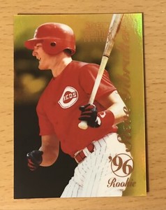 1996 SELECT CERTIFIED BASEBALL MIRROR GOLD STEVE GIBRALTER RC CINCINNATI REDS