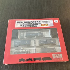 N Micro-trenes Edición Especial US Air Force Train Set Raro - Imagen 1 de 18