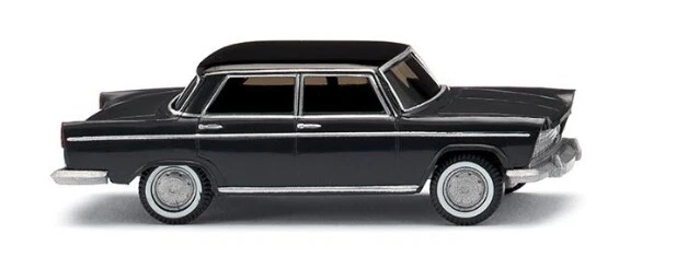 WIKING 009004 Scala HO Fiat 1800 colore nero anno 1962-68 - Immagine 1 di 1