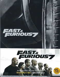 Fast & Furious 7 Limited Special Edition SteelBook w/Slip (Region Free Korea) - Picture 1 of 2