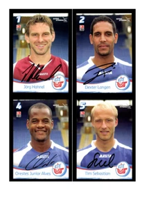 Juego de tarjetas de autógrafo Hansa Rostock 2009-10 15 tarjetas originales firmadas (323) - Imagen 1 de 4