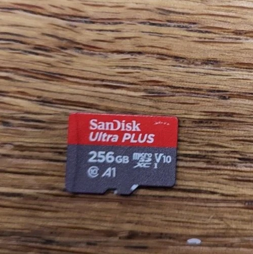 256GB Sandisk Ultra Plus Micro SD Card - Image 1 of 1