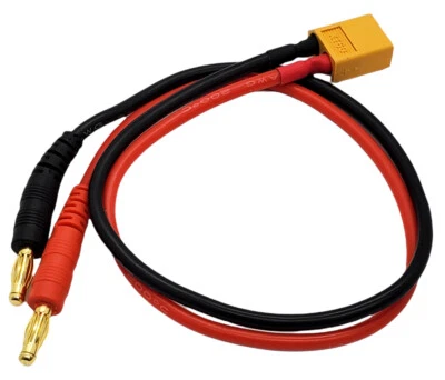 Cable de carga NHX RC XT60 macho a bala banana de 4 mm Foto 1 de 4