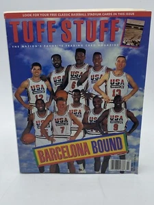 1992 Vintage Tuff Stuff Team USA Basketball Magazine - Picture 1 of 6