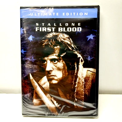 Stallone First Blood (DVD) Lionsgate 1982 (New Sealed) - Image 1 of 2