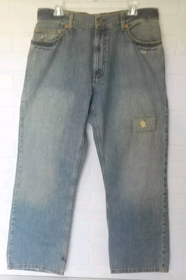Quicksilver Jeans Mens 32W x 31L Denim Classic Faded Vintage Y2K - Image 1 of 4
