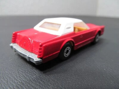1979 Matchbox SuperFast Lincoln Continental No 28 Lesney красный - Изображение 1 из 4