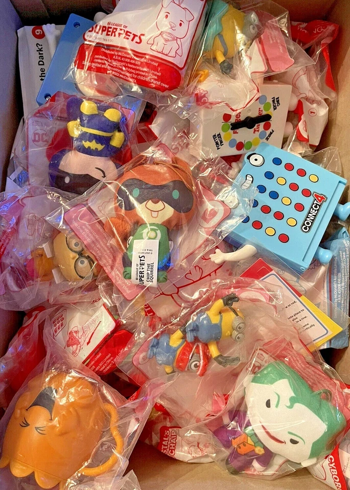 McDonald's Happy Meal Toys, DC, Sing 2, Minions, Hasbro, Mario, Disney & More. - image 1 of 1