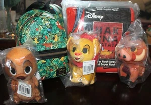 Disney König der Löwen Jungle Bugs Mini Rucksack & drei Plüschtiere & Wohndecke - NEU! - Bild 1 von 12