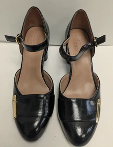 Naturalizer Womens Lavish Ankle Strap Pump BLCK NEW - Picture 1 of 6