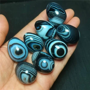 TOP 18-20g Natural Gobi Agate Eyes Agate egg Healing YY - Picture 1 of 12