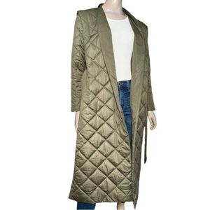 Copenhagen Muse or Nothing Women’s Size S Olive Army Green Tea Quilted Jacket - Picture 1 of 11
