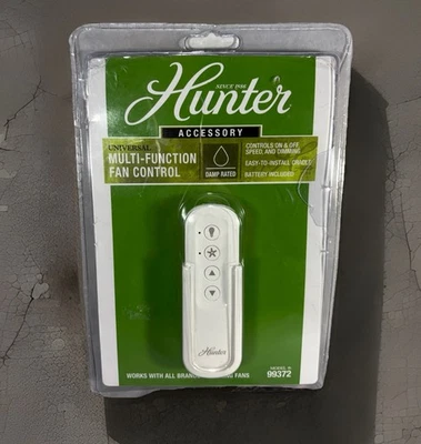 Hunter Accessory 99372 Universal Multi Function Fan Control Remote NEW SEALED - Image 1 of 4
