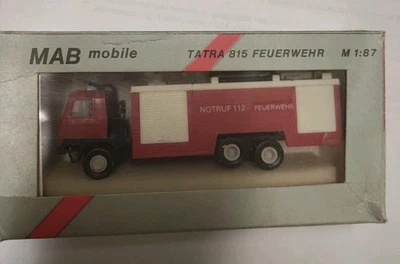 Tatra Feuerwehr In OVP 1:87 DDR Zeiten MAB Mobile  - Bild 1 von 4