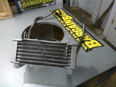 OEM ORIGINAL  STOCK Ducati Monster oil cooler WITH lines m900 m750 m620 - Image 1 of 3