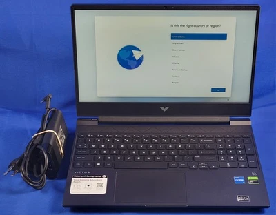 Notebook HP Victus 15,6", 15-fa1xxx, 8 GB de RAM, SSD 512GB, Intel i5, NVIDIA RTX 2050 - Imagem 1 de 4