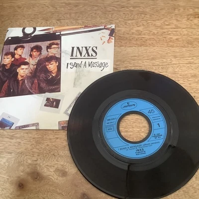 INXS  " I send a message "  SP 7" 45t  Mercury 880243 / France 1984  - Photo 1/2