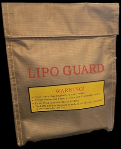 LiPo Li-Po Battery Fireproof Safety Guard Safe Bag Charging Sack Storage Box - Picture 1 of 1