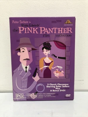 Pink Panther DVD Film Collection 5 Classic - PAL Region 4 - Rated PG - VGC - Image 1 of 4