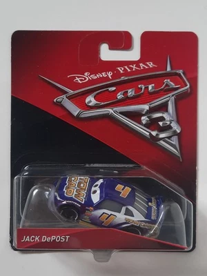 CARS 3 Disney pixar JACK DePOST nr. 4 2016-2107 RARO TOW CAP 1/55 mattel maclama - Immagine 1 di 4