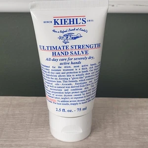 Kiehl's Ultimate Strength Pomata per le mani 2,5 fl. Oz 75 Ml Formato da Viaggio - Foto 1 di 3
